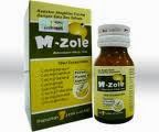 mzole ubat cacing kanak-kanak