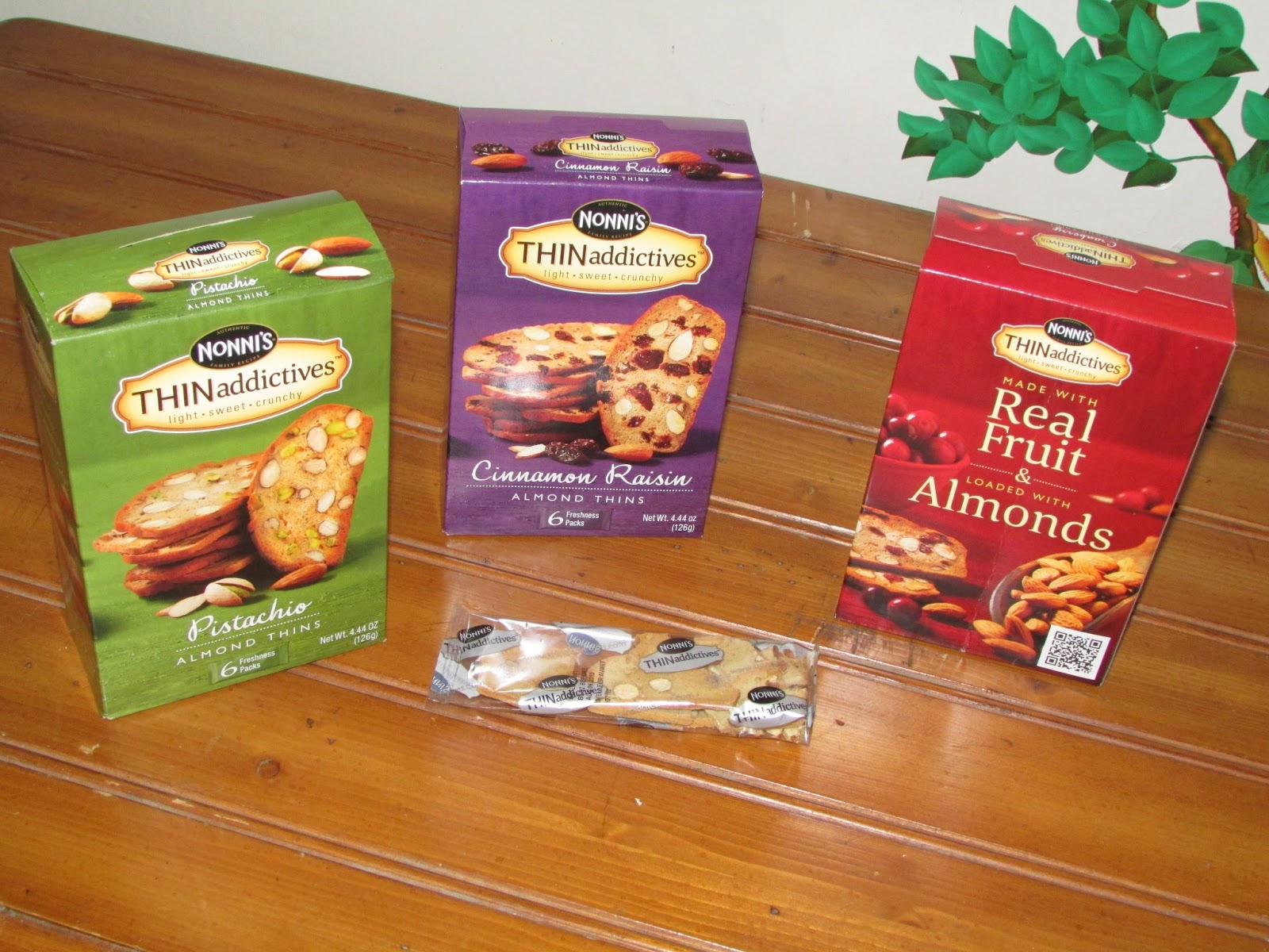 nonni's thinaddictives pistachio almond thins