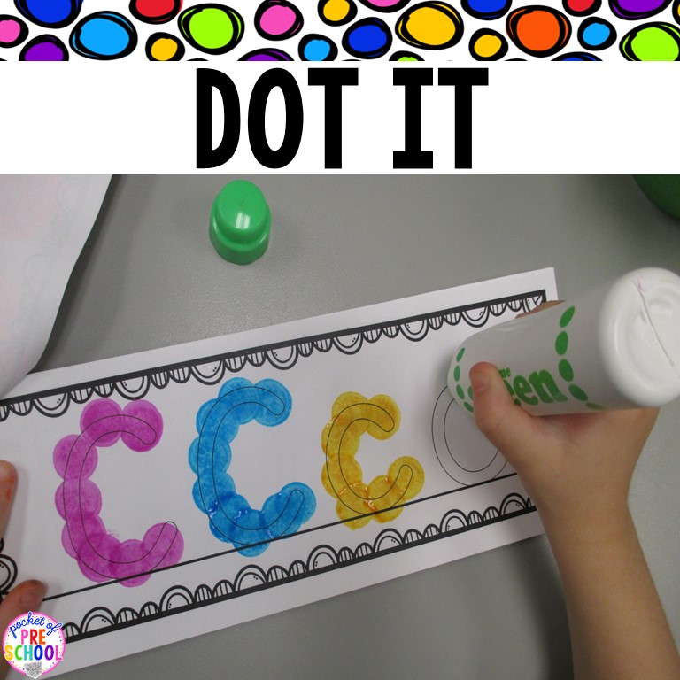 Letter Books - Pocket of Preschool