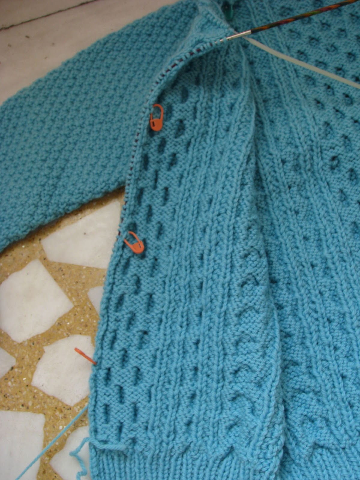 pleximama A Half Tutorial Garter Stitch Border