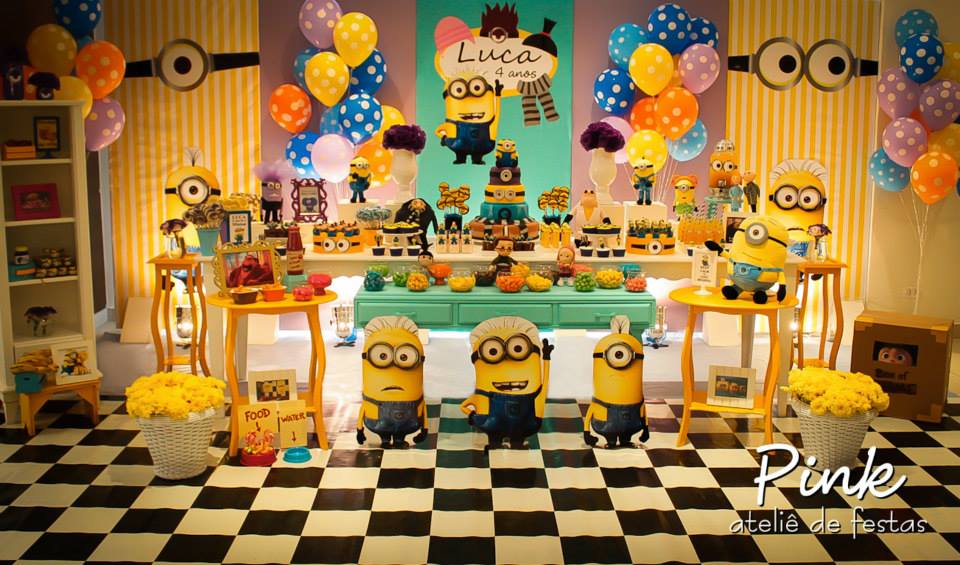 Artigos para festa minions
