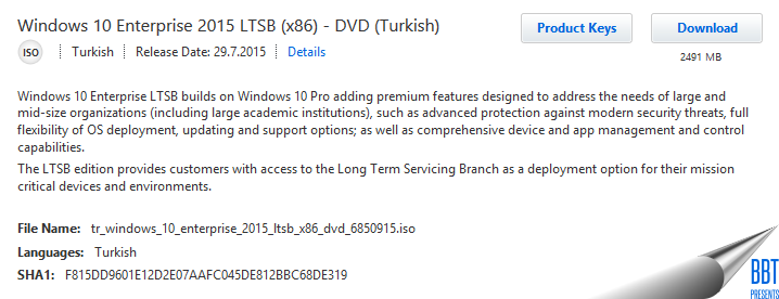 Windows 10 Enterprise Ltsb Mak Key
