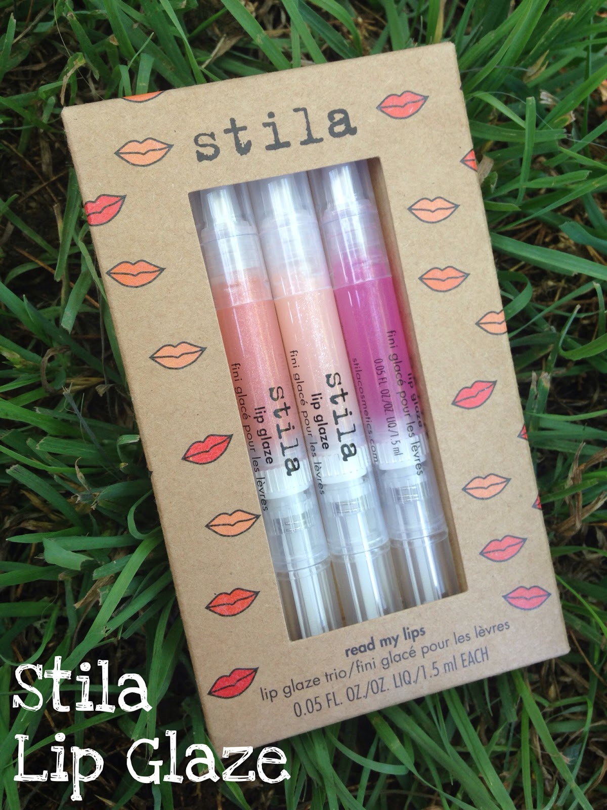 Beauty Wonderland Stila Lip Glaze Trio 'Read My Lips'