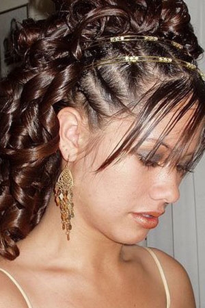 prom hair style