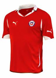 camiseta de chile