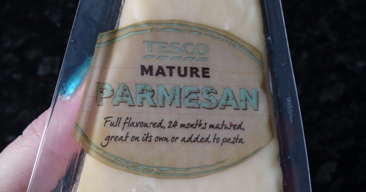 Lactose Free UK: Tesco Mature Parmesan - safe cheese