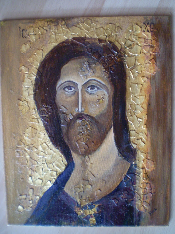 icon, THE SAVIOUR, copy the work of Andrei Rublev