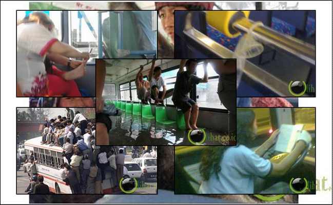 12 Penampakan Kocak Orang di dalam Angkutan Umum 12 Penampakan Kocak Orang di dalam Angkutan Umum