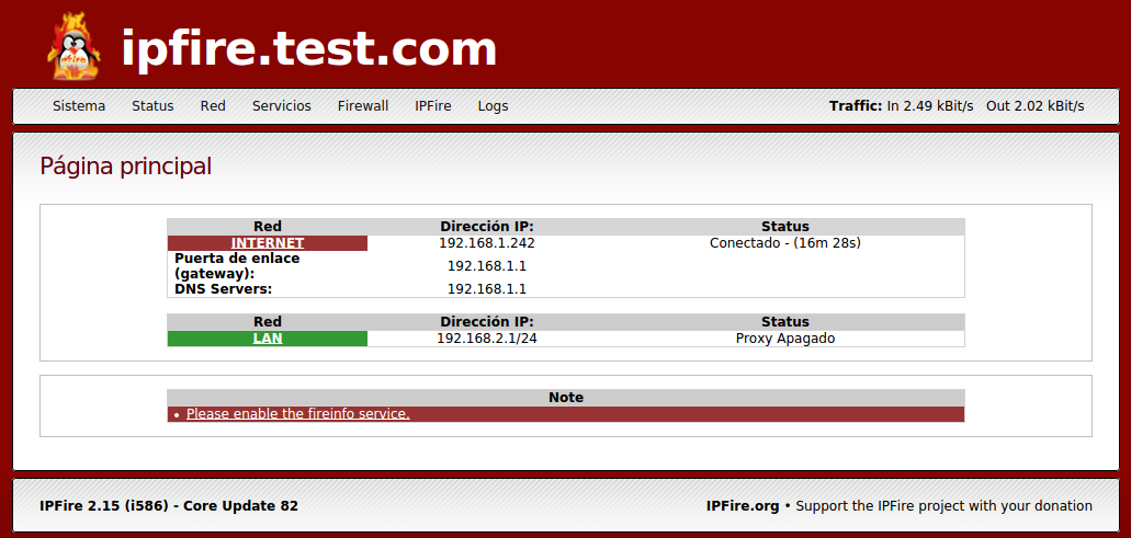 DriveMeca instalando Ipfire paso a paso