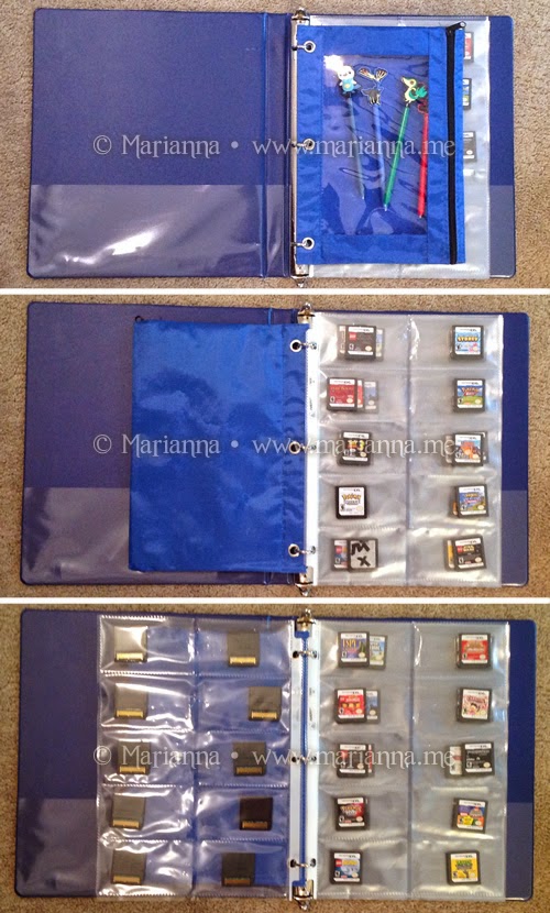 DIY Nintendo DS / 3DS Game Card Storage Marianna Connecticut Mom Blog