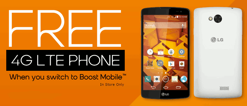 Boost Mobile Launches New Free LTE Phone When You Switch to Boost
