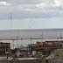 Tromba marina frente a Montevideo