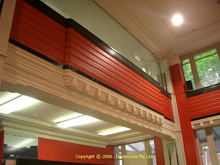 Interior Art Deco moulding