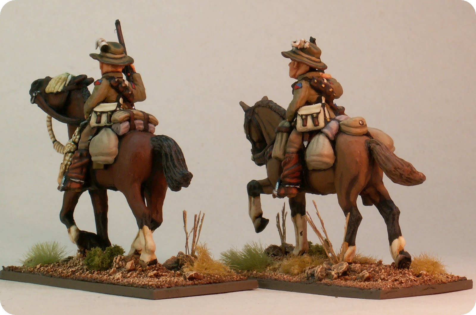 Over Open Sights Australian Light Horse. Great War Miniatures