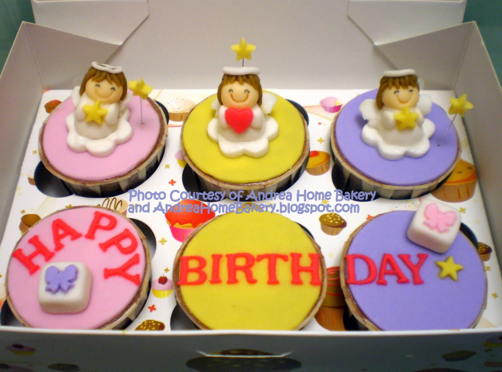 ANDREA HOME BAKERY (Mutiara Damansara) Home Baked with LOVE Angel Themed Cupcakes