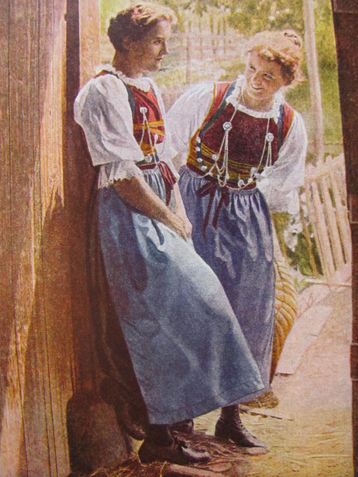 dirndl dress 1950s