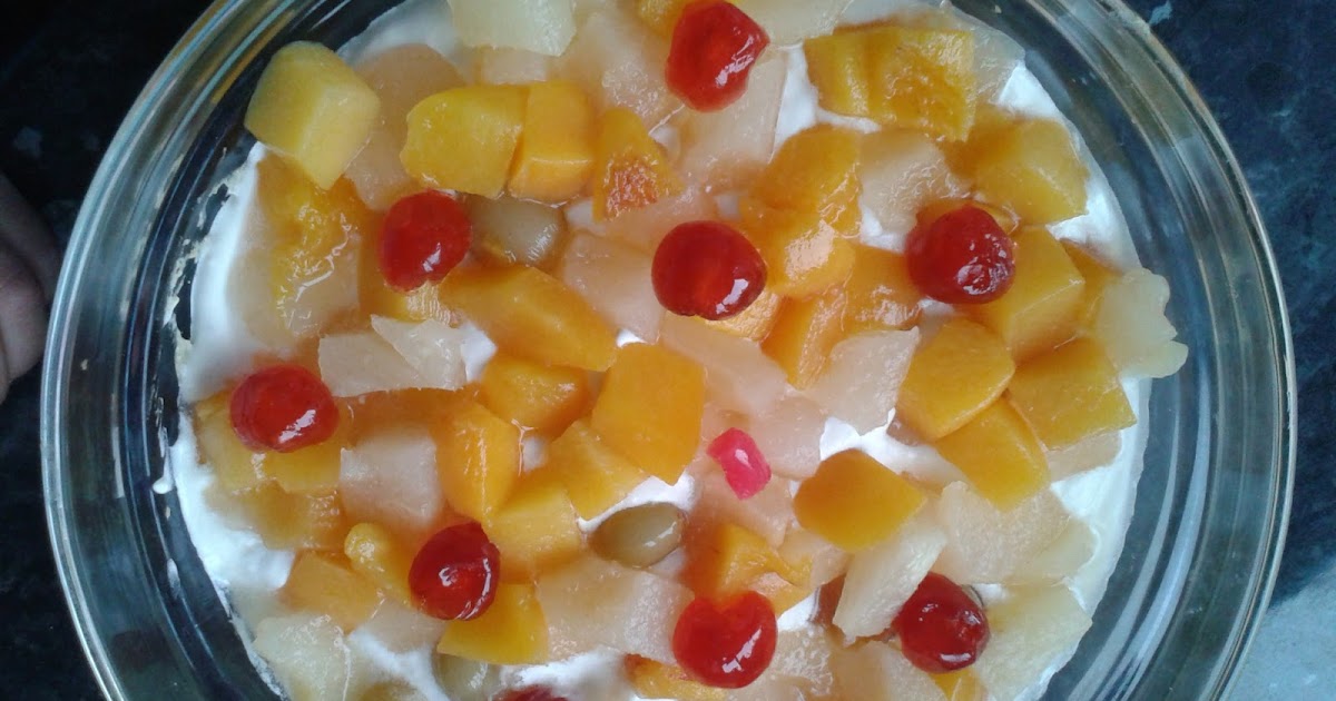 Easy Indian recipes Trifle fruit pudding
