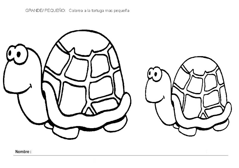 AULA DE PT- RECURSOS BÁSICOS INFANTIL: Grande-pequeño