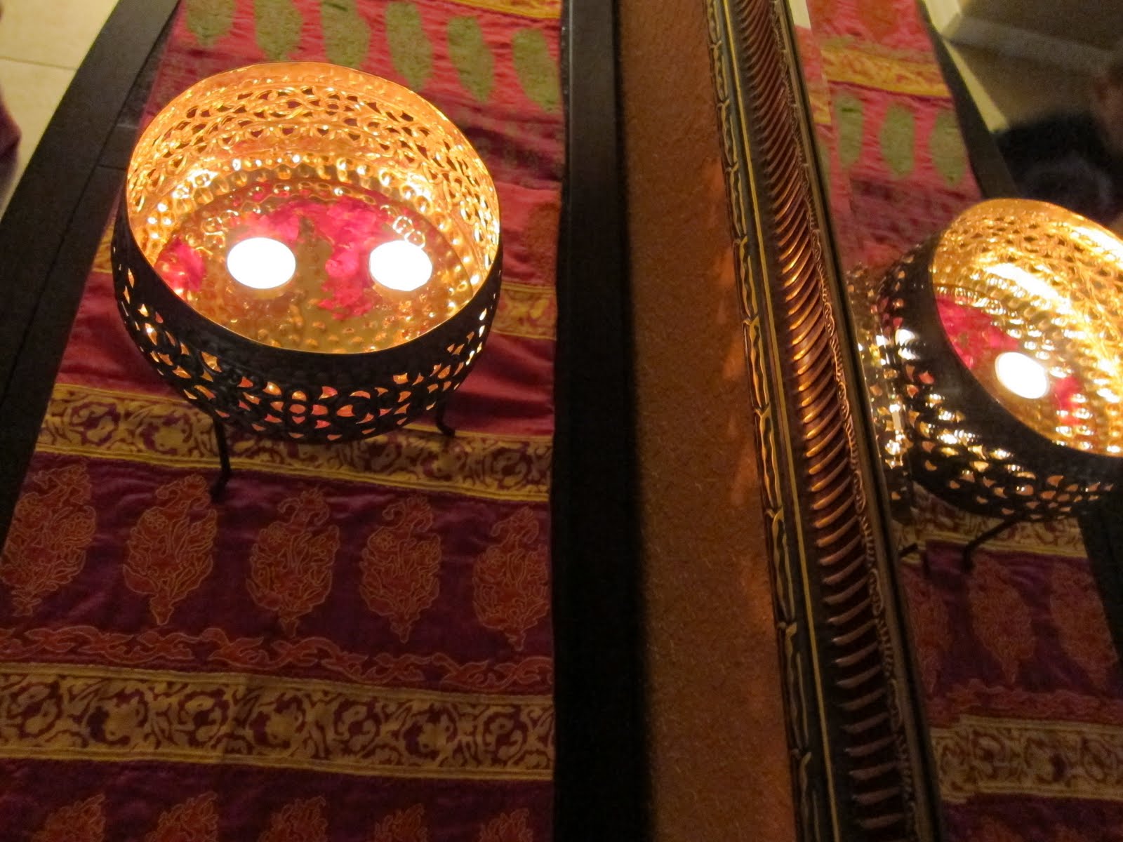 All things beautiful....: candlelight decor