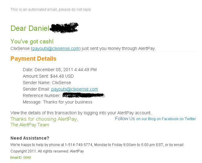 Payment proof #2