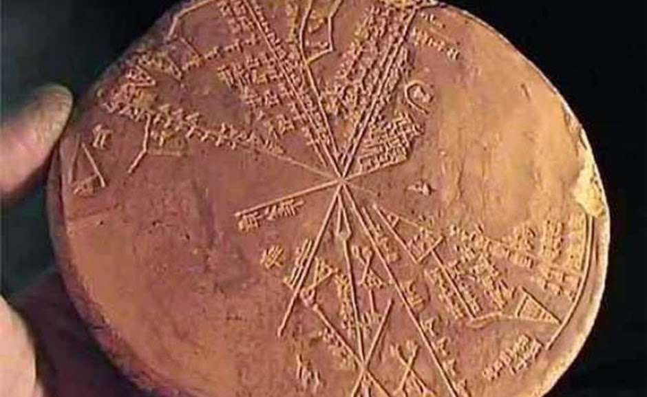 La Tabla Sumeria de hace 5.000 años de antigüedad resulta ser un mapa