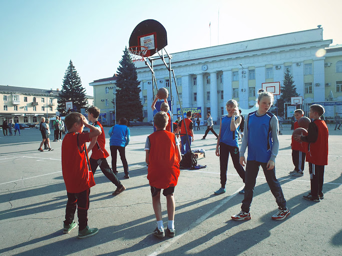 Городские соревнования по стритболу, г. Жигулевск