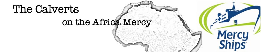 The Calverts on the Africa Mercy