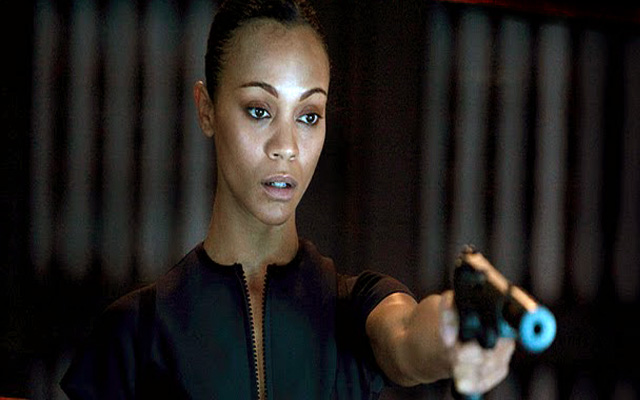 Hollywood Movie World: ZOE SALDANA MOVIE COLOMBIANA - WALLPAPERS