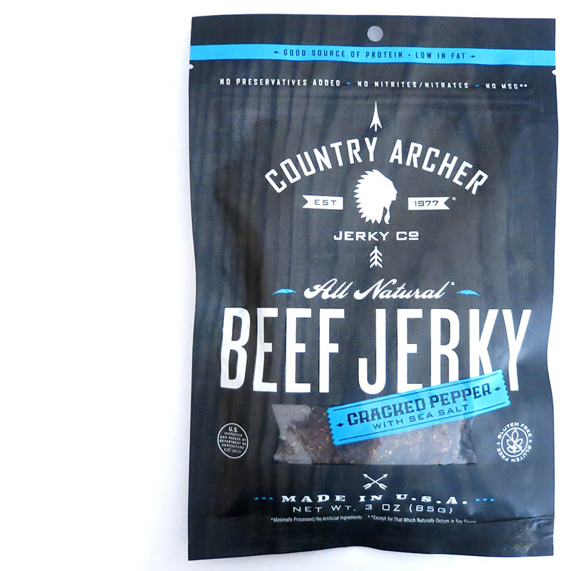 Country Archer Jerky Cracked Pepper with Sea Salt Beef Jerky Reviews