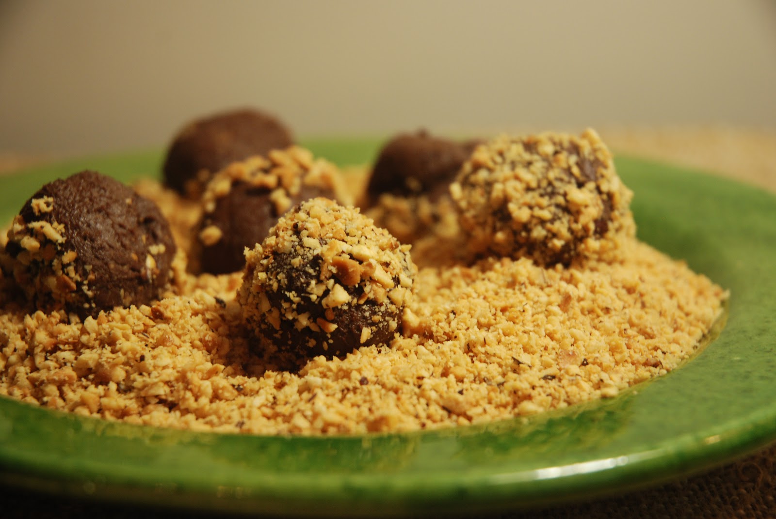 Hazelnut Chocolate Truffles + Frangelico Whipped Cream Vintage Kitchen