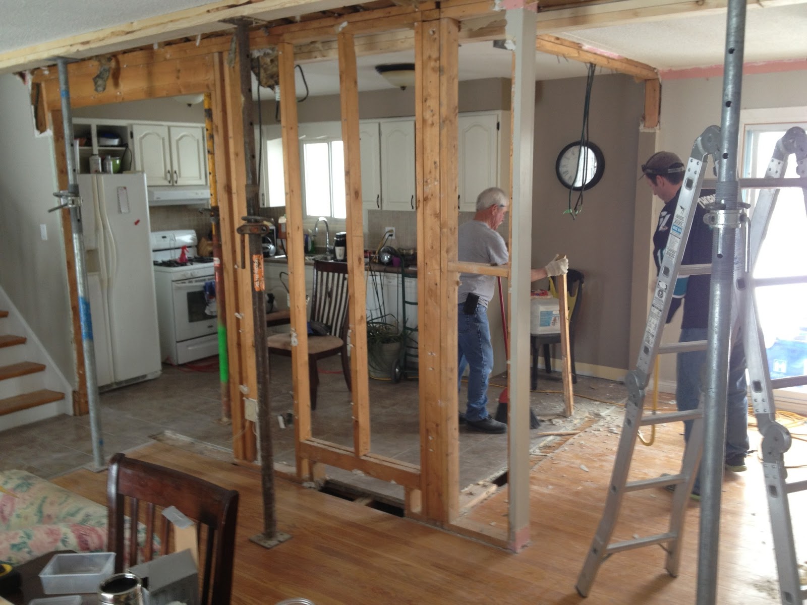 A New Day Kitchen Operation FLITCH BEAM