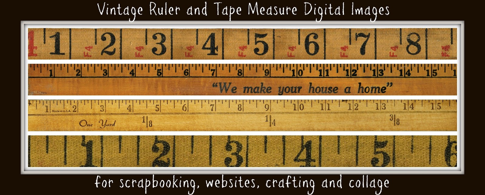antique-graphics-wednesday-rulers-and-tape-measures-knick-of-time for Free Printable Printable Tape Measure Antique Graphics Wednesday - Rulers and Tape Measures - Knick of Time for Free Printable Printable Tape Measure