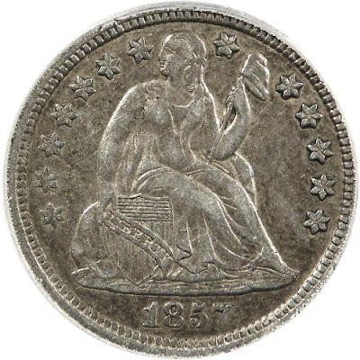 USA silver coins Seated Liberty Dime coinage
