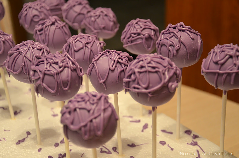 Normal Activities halloween themed cake balls