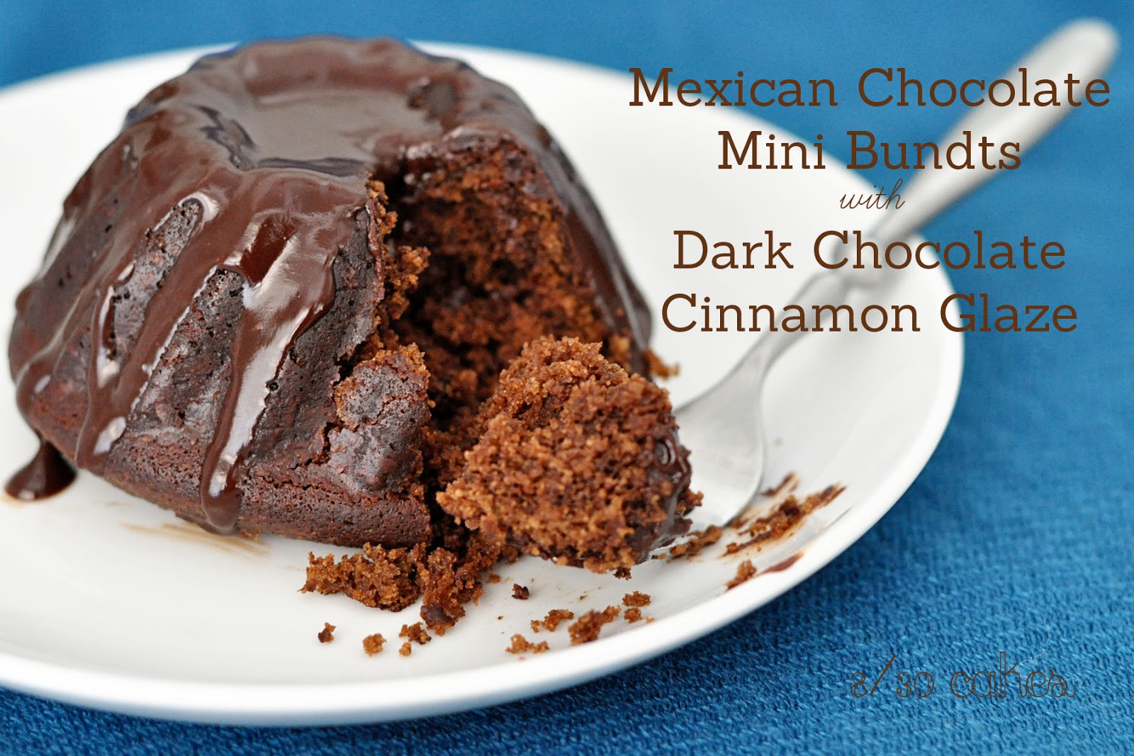 Cake 8 Mexican Chocolate MiniBundt Cakes Real life, on purpose.