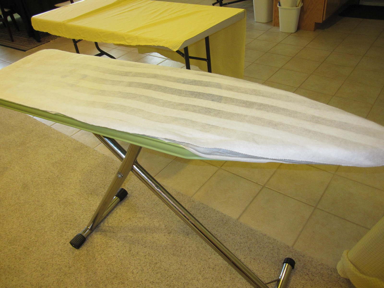 Sew Much Good Iron Board Cover Tutorial Fast and Easy!!