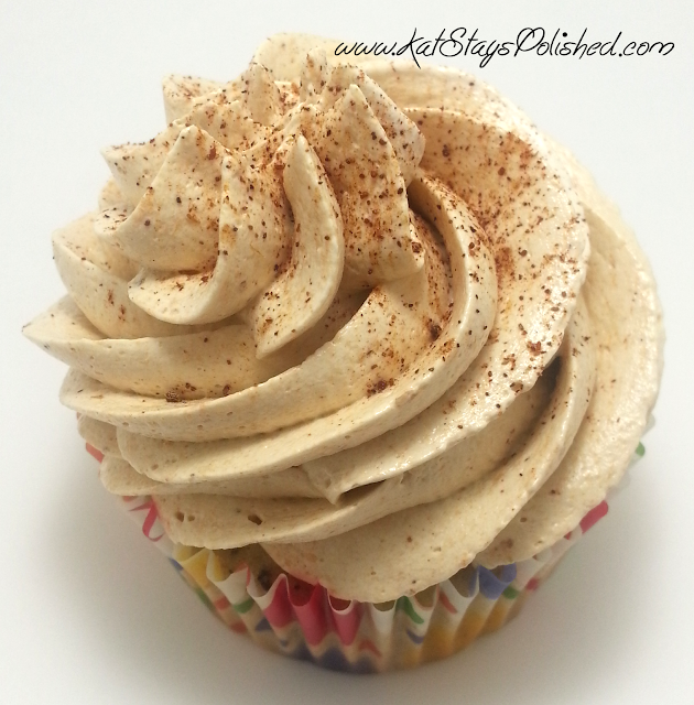 PSL Cupcakes and Nails - Pumpkin Spice Latte Cupcake