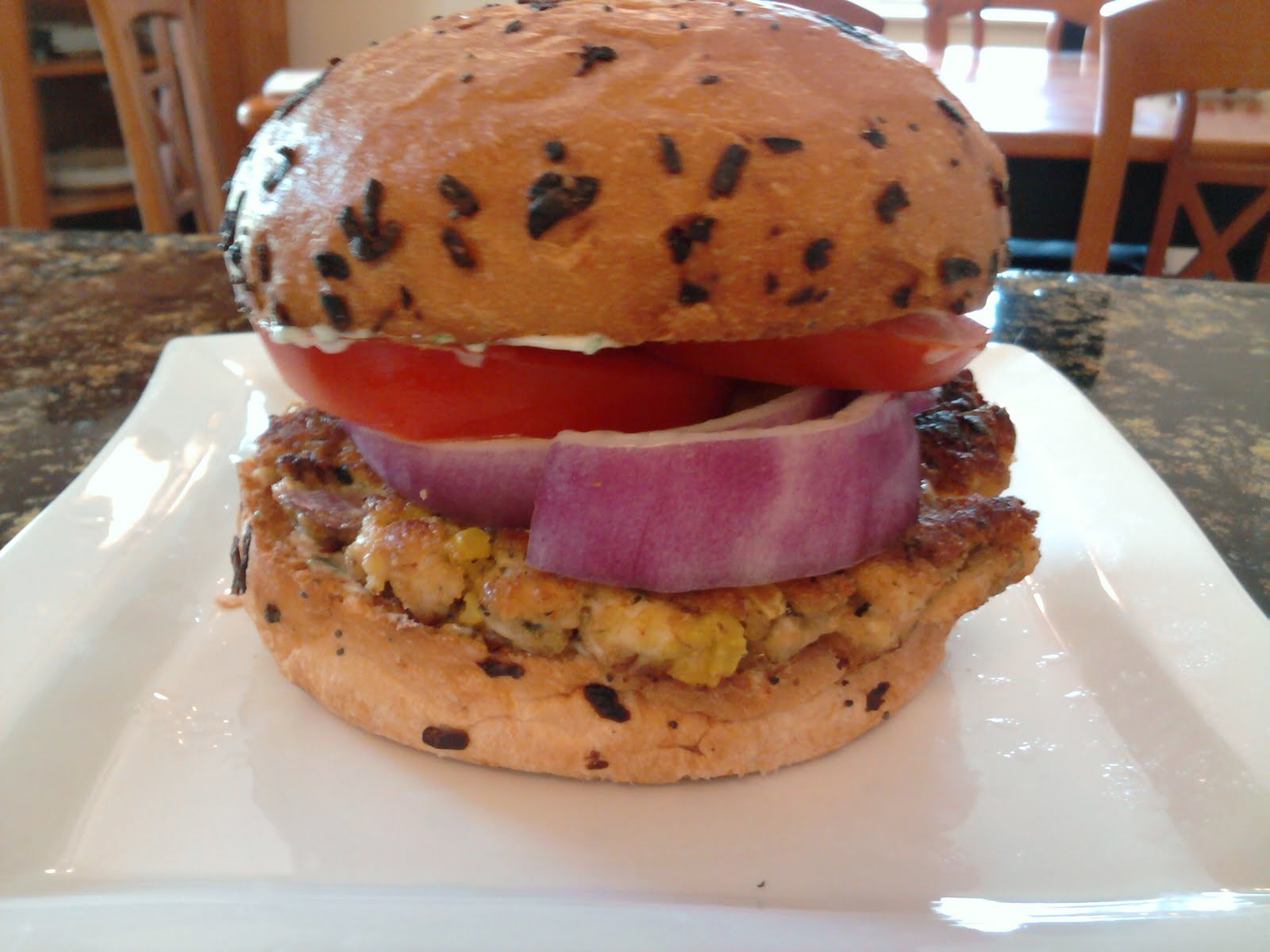 Aunt D's Kitchen Mahi Mahi Burger