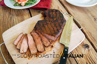 slow grilled london broil