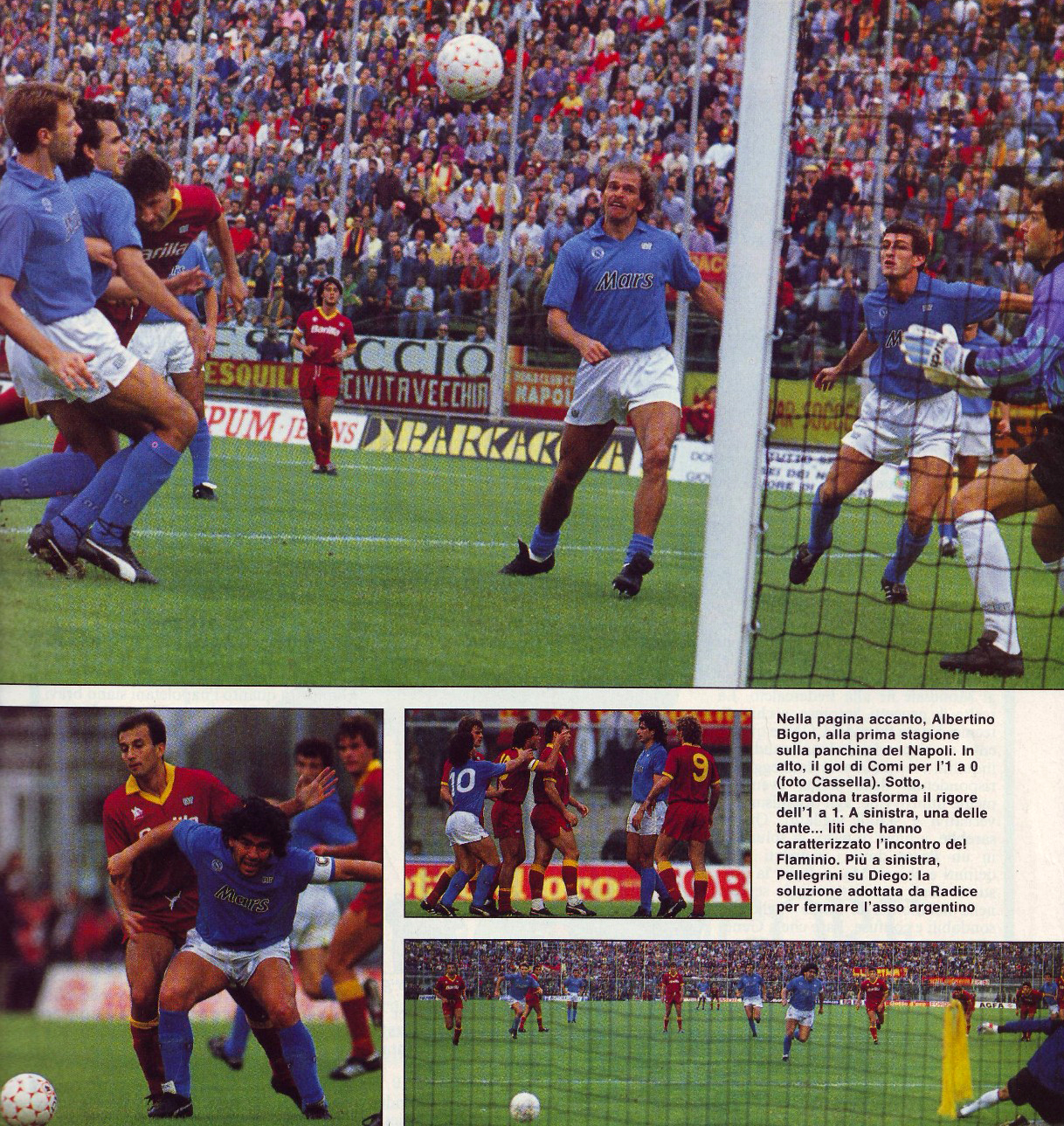 Ceret Sports Campionato 1989 1990 As Roma Napoli