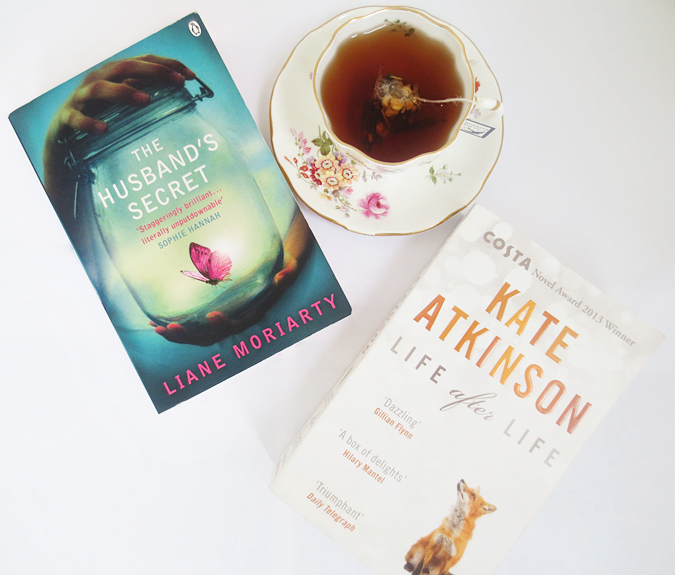 good reads, bluebird tea, the husband's secret, life after life