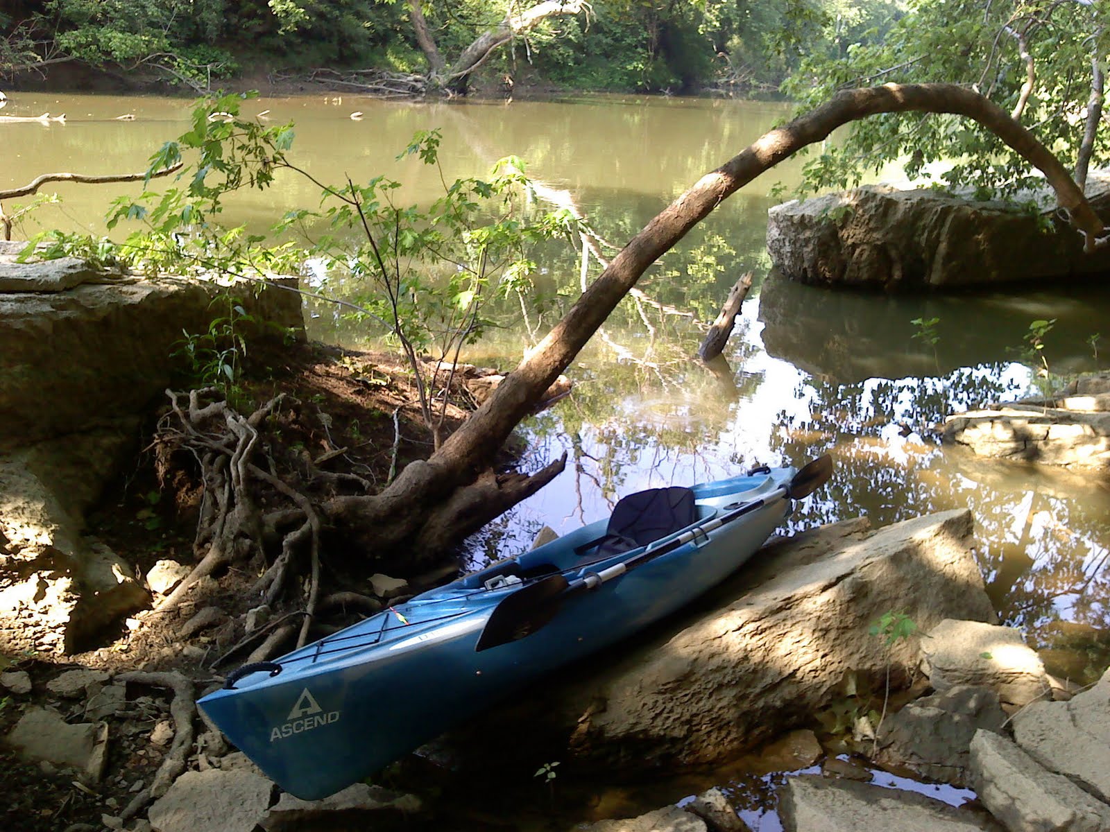 BaitRageous Kayaking the Duck.