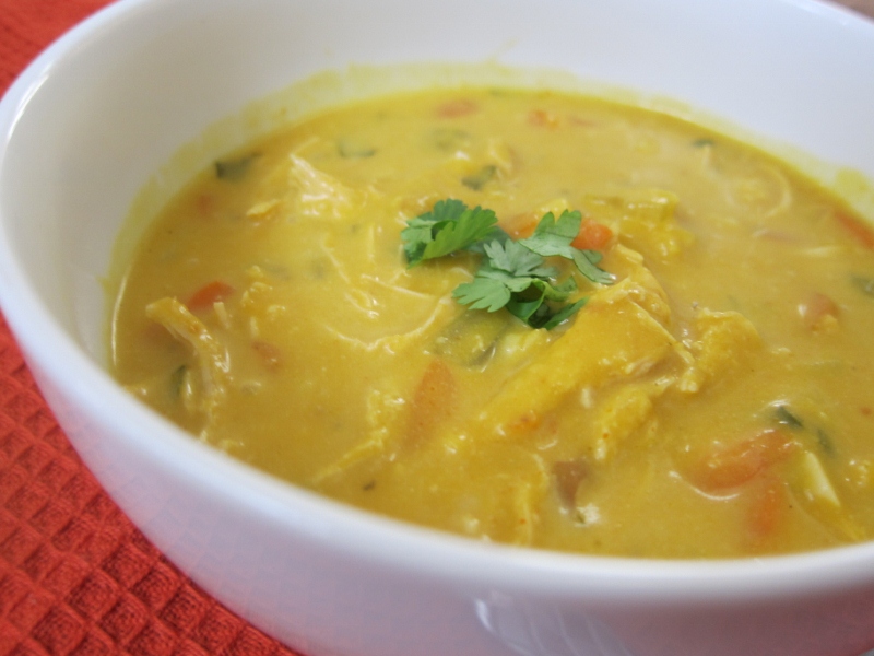 Belle's Baking Chicken Pumpkin Soup