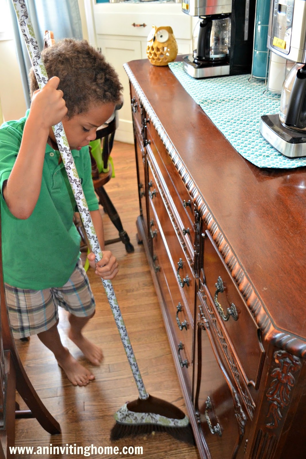 An Inviting Home FOUR Easy Steps To Teach Your Kids Responsibilities