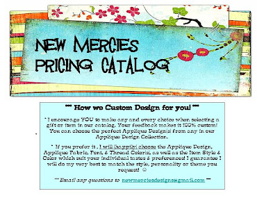 New Mercies Pricing & Product Catalog