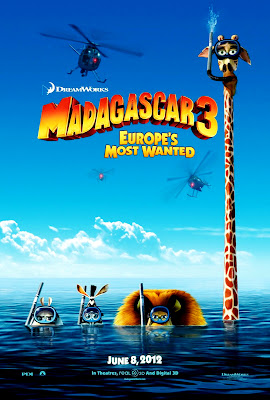 Madagaskar 3 Europe's Most Wanted The Movie Poster