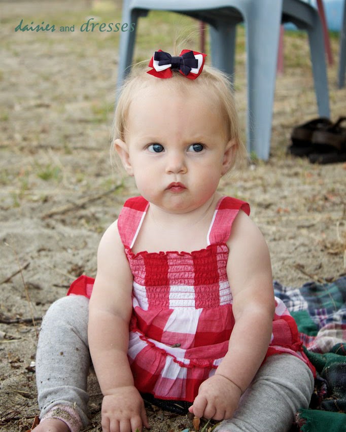 Fourth of July: daisies and dresses