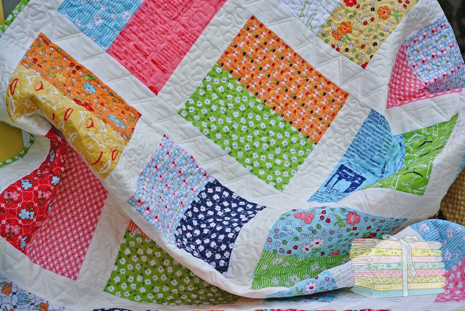 a notion to sew Layer Cake Quilt