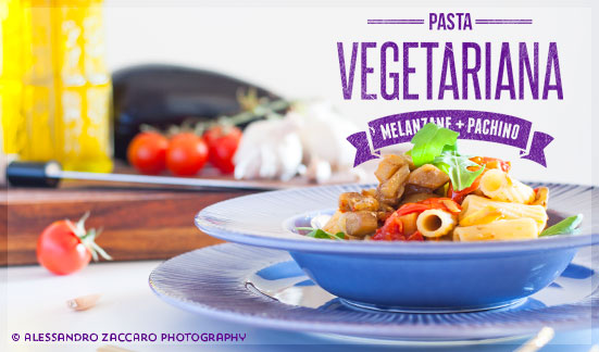 Pasta vegetariana • Vegetarian Pasta