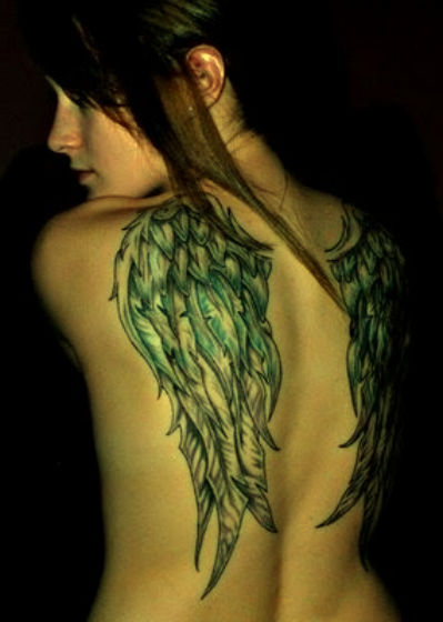 angel wing tattoos Fashionhairstyles 2012 man women angel wings tattoo men